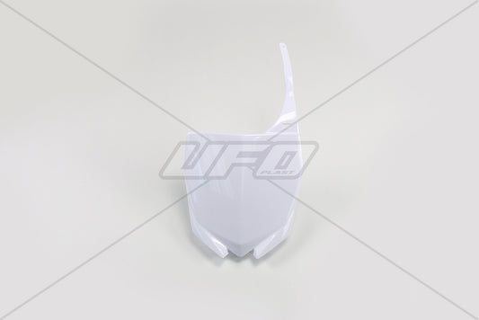 Front number plate Yamaha YZ 125/250 15-18, YZ-F 250 10-18, YZ-F 450 10-17 color white