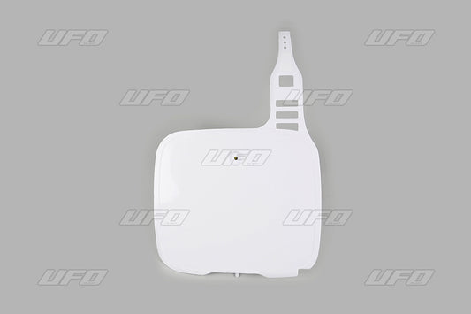 Front number plate Yamaha YZ 125/250 87-91 color white