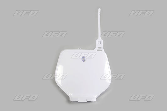 Front number plate Yamaha YZ 125/250 92-99, YZ/WR 98-99 color white