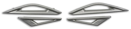 Side air intake for helmet (set) silver - discontinued