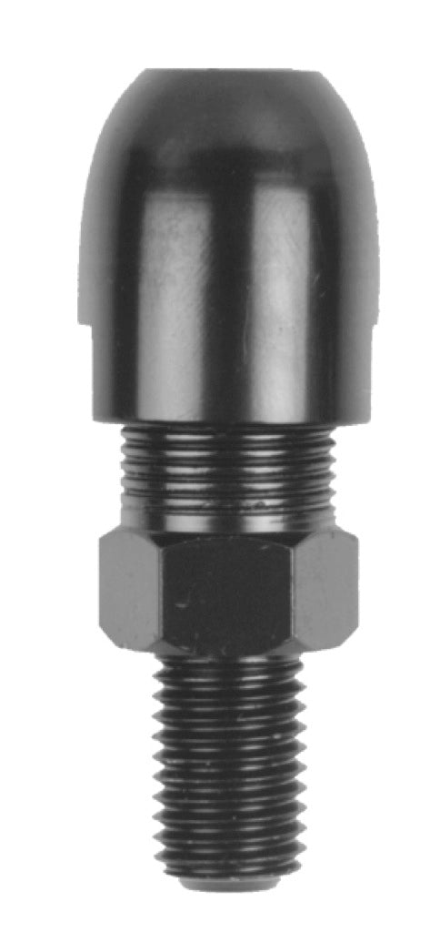 Mirror adapter right thread M8 x 1.25 black color (TM11)