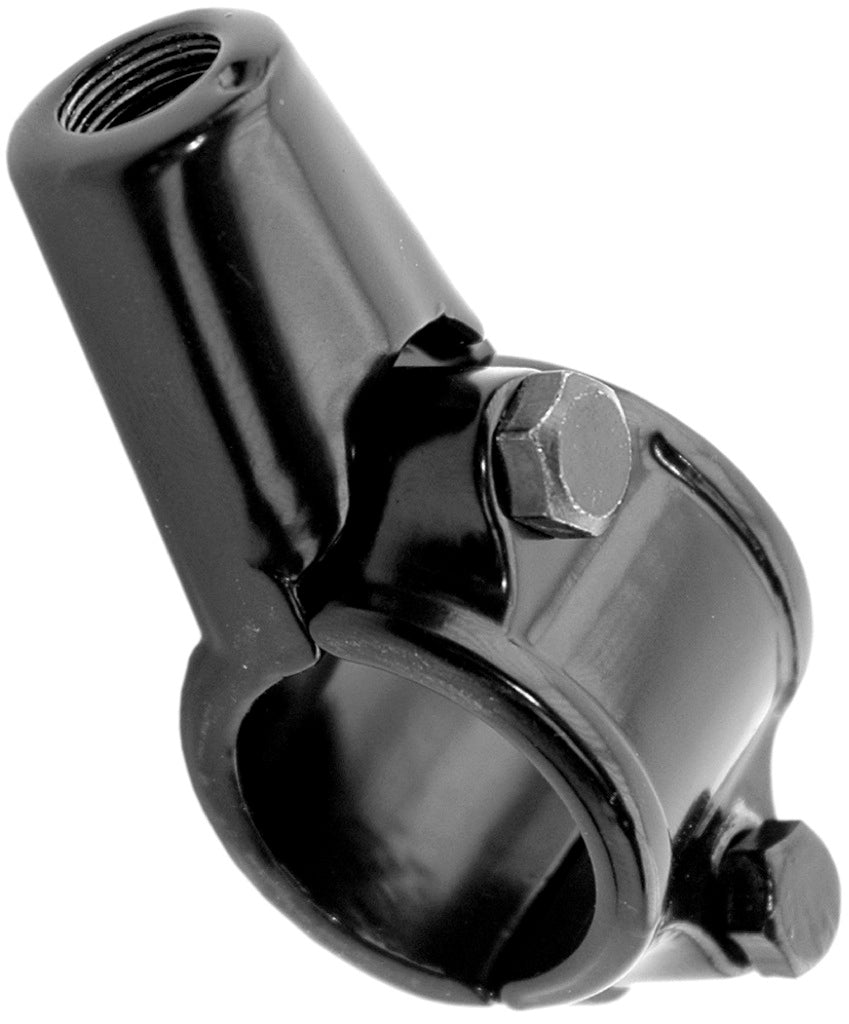 Mirror adapter clamp 22MM (left/internal thread M10 x 1.25) black color (TM18)