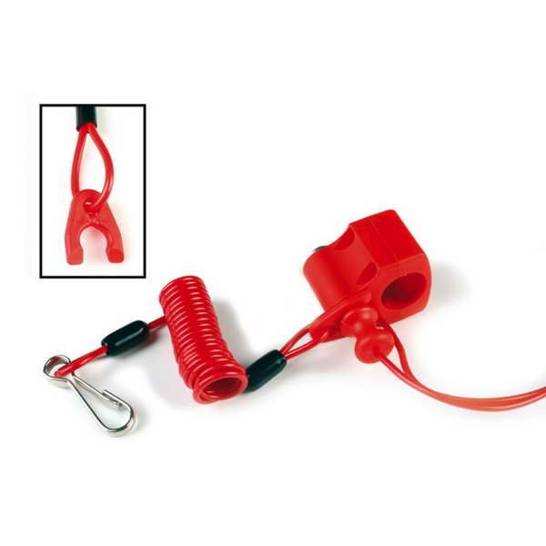 Emergency ignition switch red (offroad, tether) (159RJ)