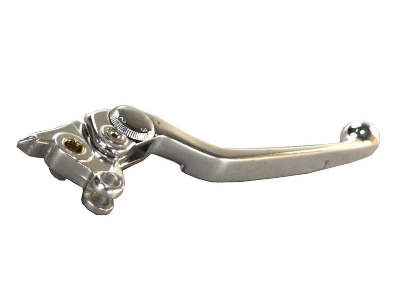 Brake lever Husqvarna Aprilia RSV 1000, Tuono, RS 250, Ducati Monster, Multistrada, Supersport, silver color (73721)