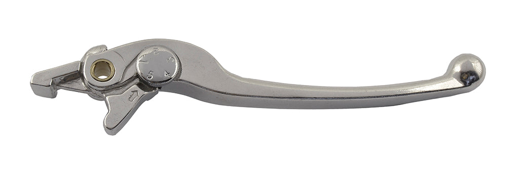 Brake lever Suzuki, Yamaha, Kawasaki ZX6R/ZX9R, silver color (DHKS02SV)(71451)
