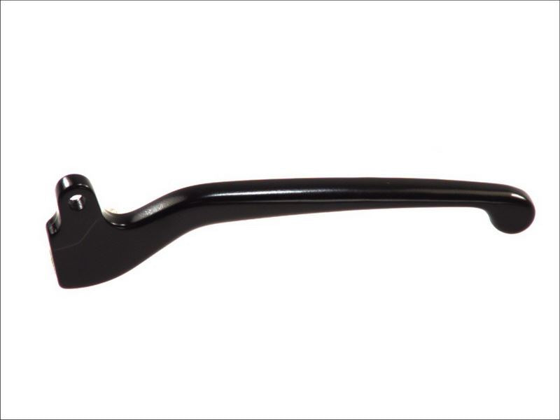 Standard brake lever without adjustment black color Gilera Runner, Stalker, Typhoon, Piaggio/Vespa Hexagon, NRG MC2, NRG MC3, TPH, Typhoon, Zip 50–150 1994–2013 (70822)