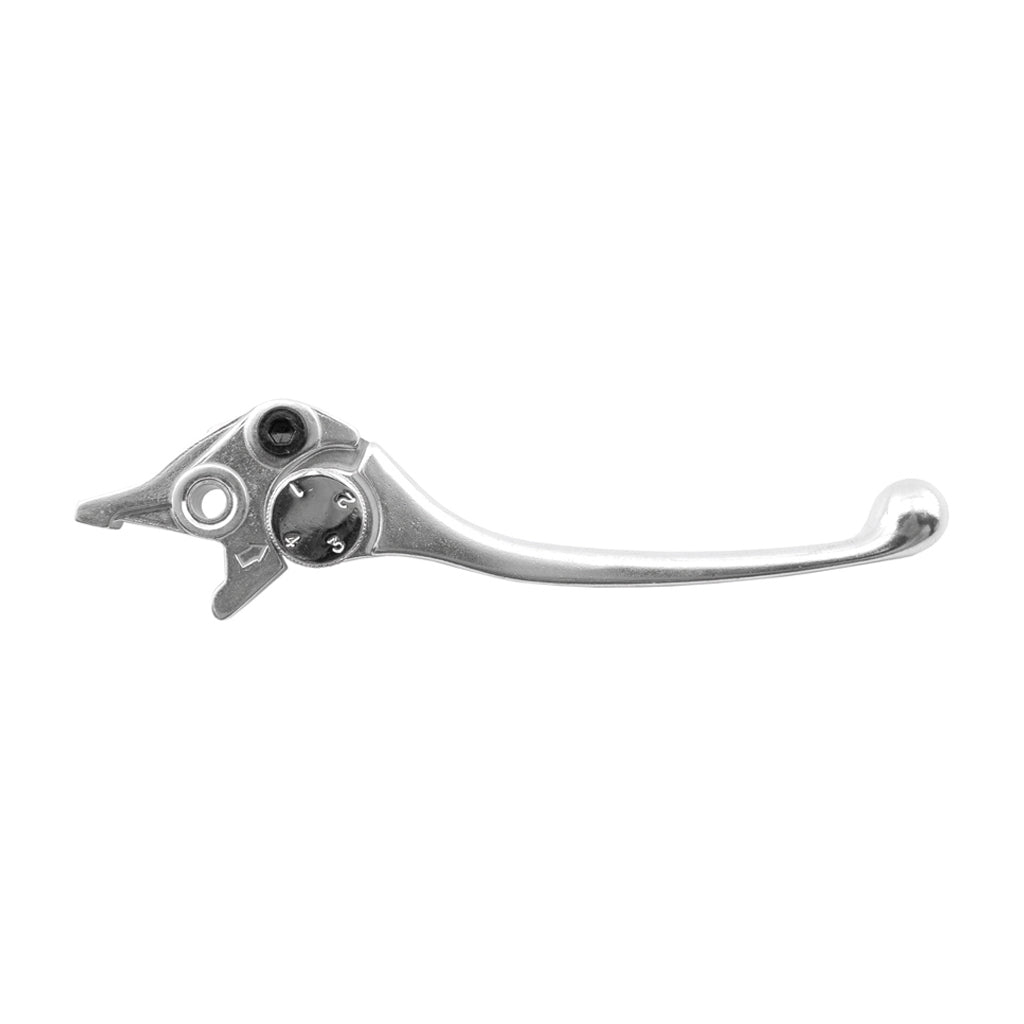 Brake lever Yamaha XJR 1200/1300 95–01, FZS 600 Fazer 98–01, Thunder Cat YZ 600 96–02 silver color (DHY04SV)(71611)