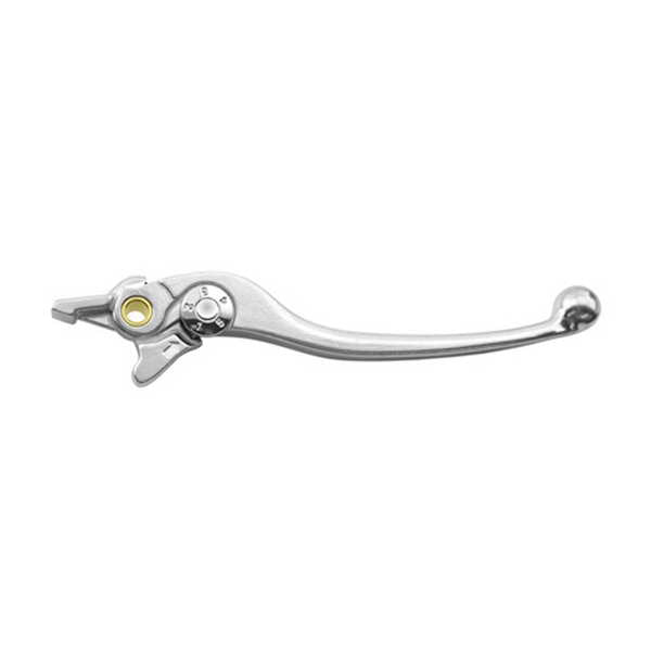 Brake lever Yamaha Kawasaki Z750/800 07–14, YZF R1 98–01 silver color (DHK05S=DHY07S=DHKS02S=DHY09SV)