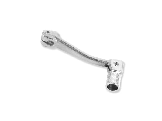 Gear shift lever Minarelli AM6 Yamaha DT 50, Aprilia RX steel silver (795GR)