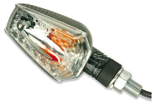 Indicator front/rear left/right set of 2 indicators carbon color (9396)