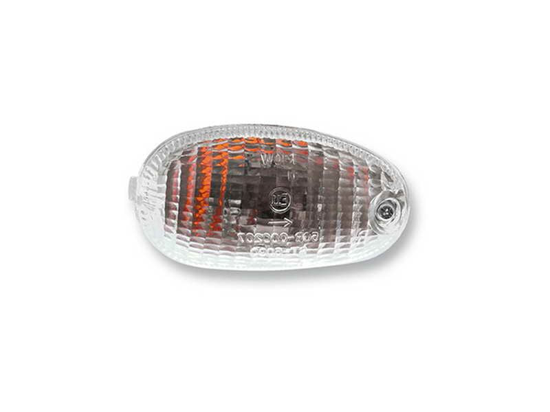 Turn signal lens rear right white Gilera Storm, Piaggio/Vespa TPH, Typhoon 50 2004–2011 (9147)