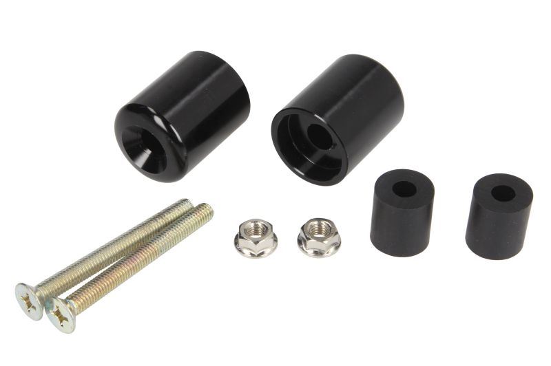 Handlebar ends M6x60 black color Kawasaki KLE, ZR, ZR‑7 500/750 1991–2007 (899NR)