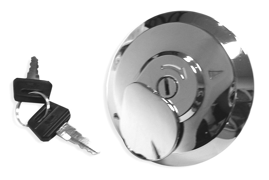 Fuel tank cap Honda CBF250/CG125 chrome (M8023)