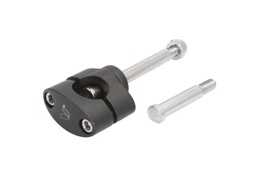 Handlebar mount Ø 28.6 mm matte black (pack includes one clamp) (616N)