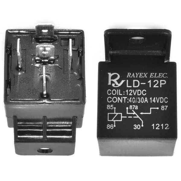 Starter relay (5‑pin) Gilera DNA/Runner, Piaggio/Vespa Beverly, ET4, Liberty, LX, X8, X9 125–500 1996–2013 (21168)