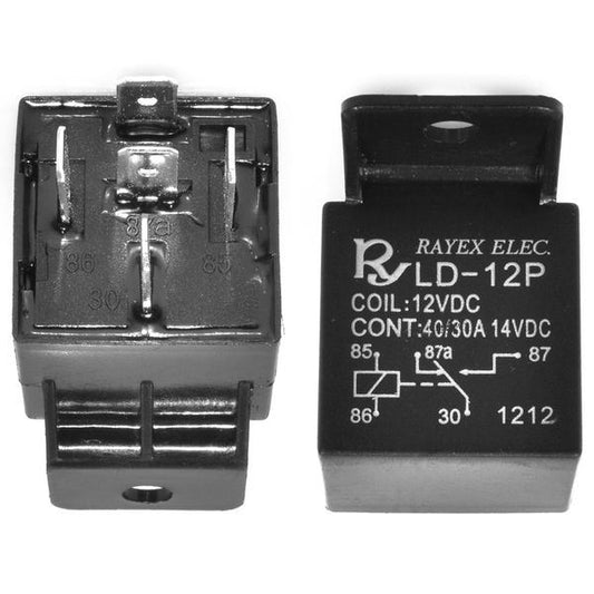 Starter relay (5‑pin) Gilera DNA/Runner, Piaggio/Vespa Beverly, ET4, Liberty, LX, X8, X9 125–500 1996–2013 (21168)
