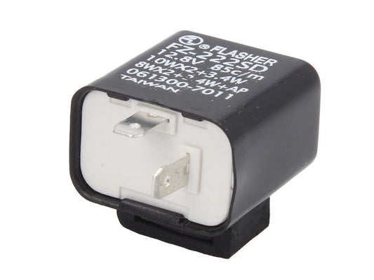 Turn‑signal relay 2‑pin (10 W) Honda MTX/NS, Piaggio/Vespa ET2/ET4/NRG/Sfera/Zip 50–250 1975–2010 (21154)