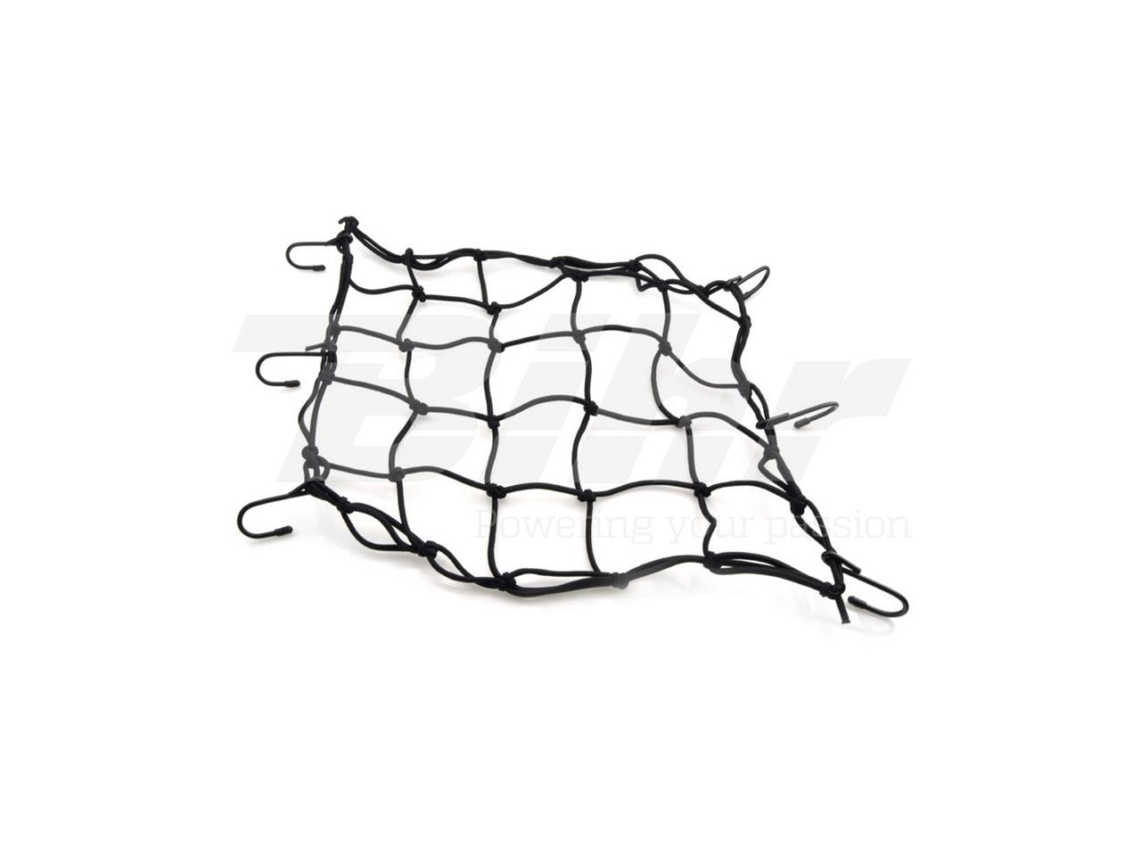 Cargo net (spider type, 6 hooks, black) (4679)