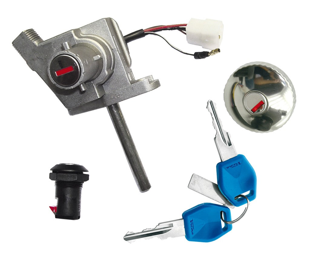 Ignition switch + fuel cap + lock Yamaha YP 125 Majesty/ MBK (8374)
