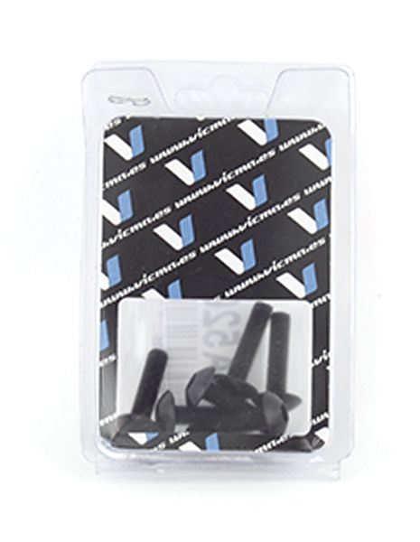Fairing screw set M5×25 (6 pcs) black (TA525NR)