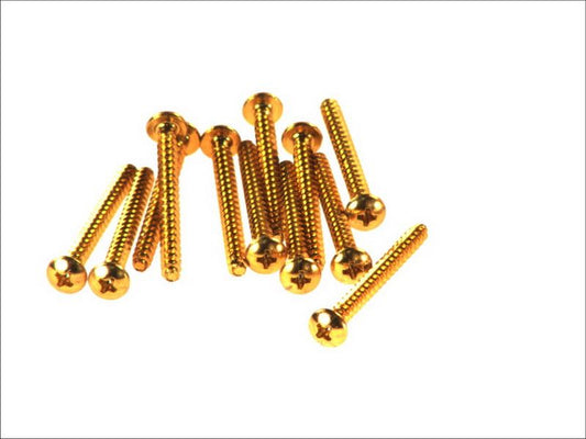 Fairing screw set M5×50 (12 pcs) gold (RC550OR)