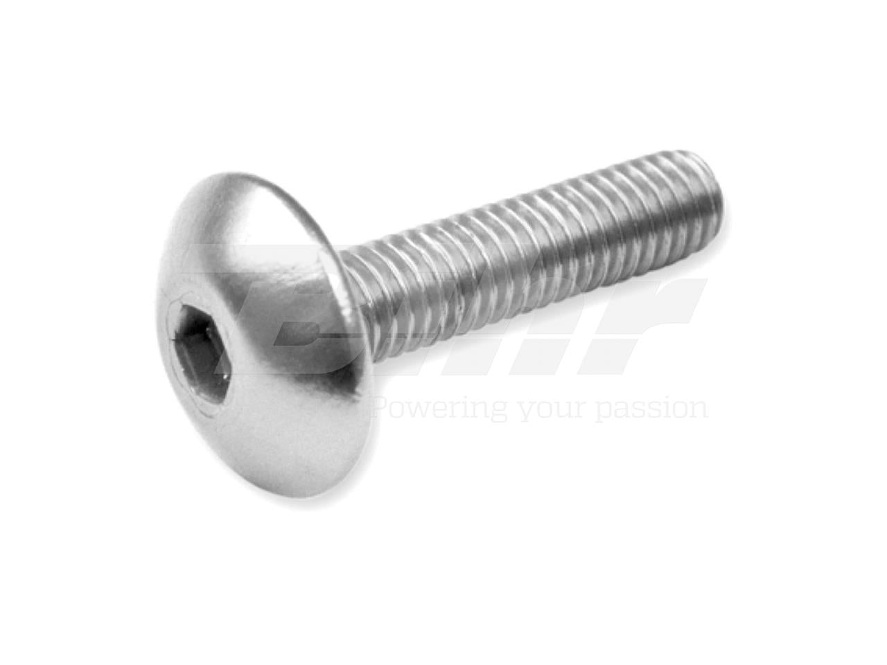 Fairing screw set M6×20 (6 pcs) silver (TA620PL)