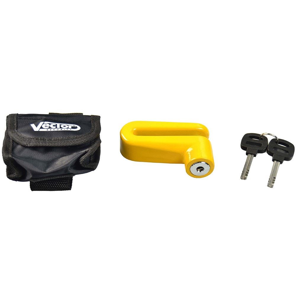 Disc brake lock yellow (380)