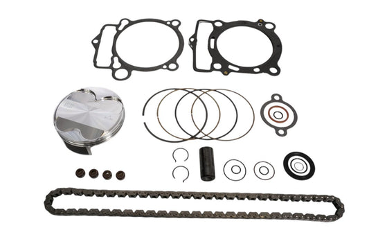 Top-end repair kit KTM EXC-F 350 20-23/SX-F 350 19-22/Husqvarna FE 350 20-23/FC 350 19-22/GASGAS EC 350F 21-23 STD +0.02 mm = 89.98 mm 14.0:1 (piston, top-end gaskets, timing chain)