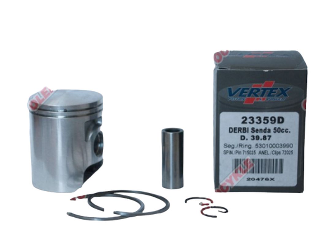 Piston Derbi Senda 50 (39.86 mm) (rings 53010003990 x2 pcs)