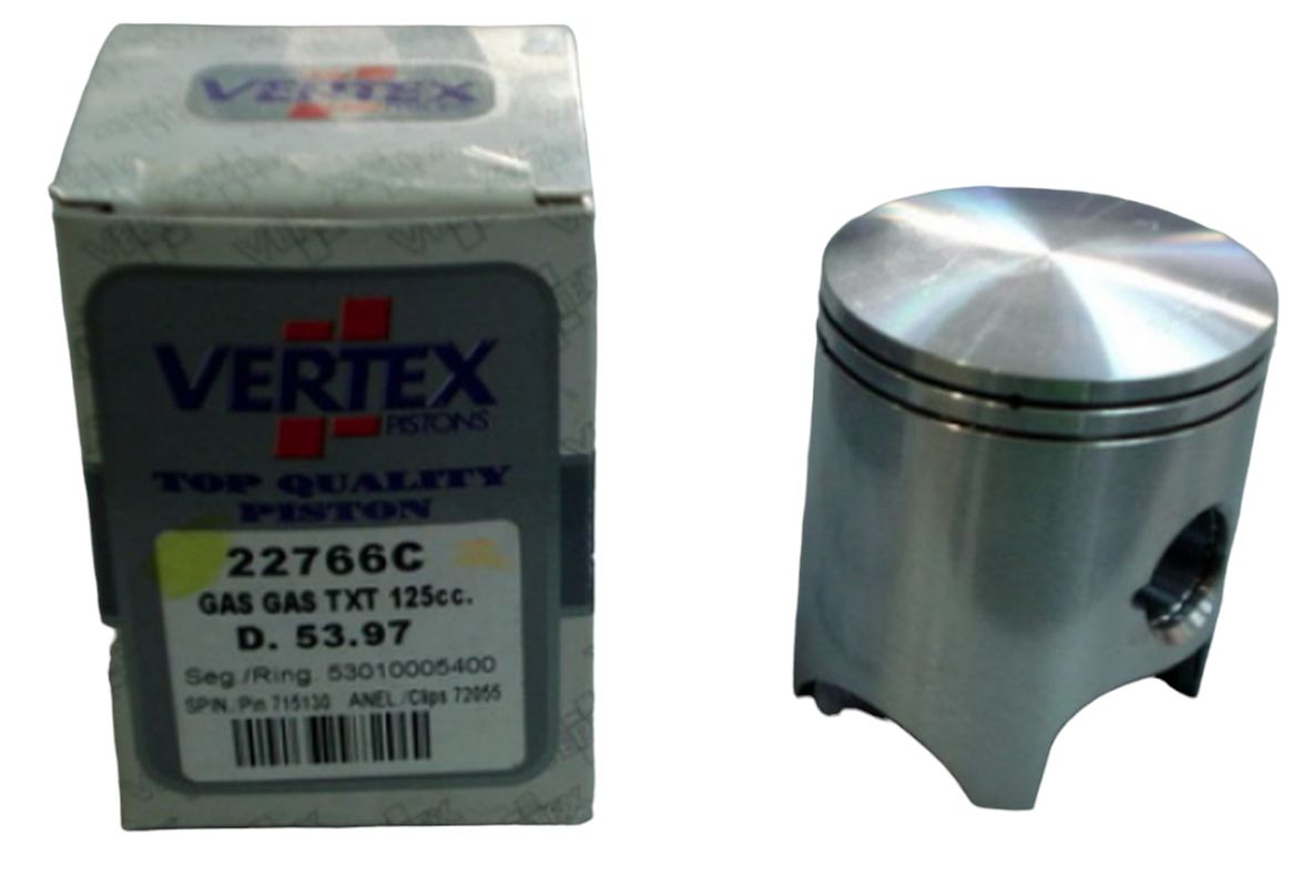Piston Gas Gas 125 TXT 02-21 (53.97 mm) +0.02 mm (rings 53009805400 x2 pcs)