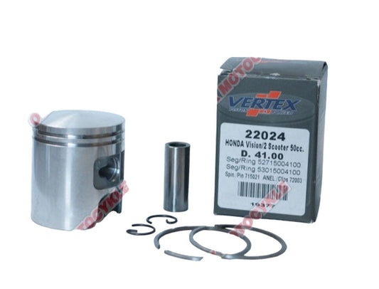 Piston Honda Kymco (rings 53015004200 x1, 52715004200 x1)