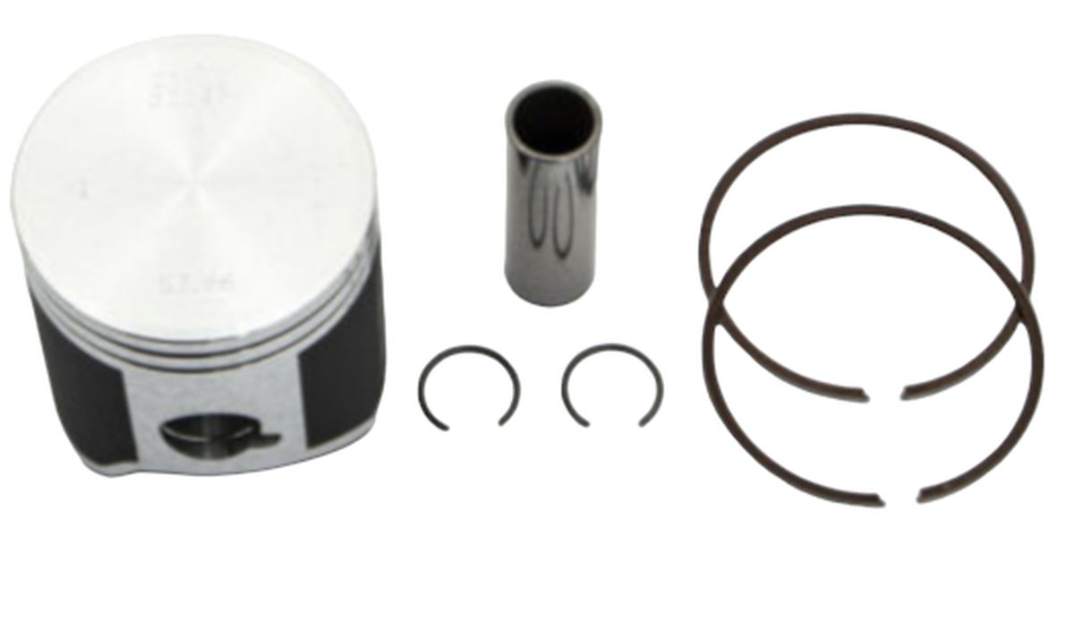 Piston KTM EXC 125 01-16/SX 125 01-25/Husqvarna TC 125 14-25/TE 125 14-16/TX 125 17-19 (53.95 mm) Race 2 rings (12° head) (rings 53009805400) - replaces 24428B
