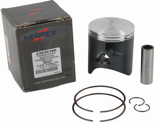 Piston KTM SX 250 2T 04-25/EXC 250 06-25/TPI 18-25/Freeride 250 R 14-18/Husqvarna TC/TE 250 14-25/Beta RR 250 13-23/GasGas EC 250 21-25/MC 250 22-25/Husaberg TE 250 11-14 (+1.60 mm = 67.95 mm)