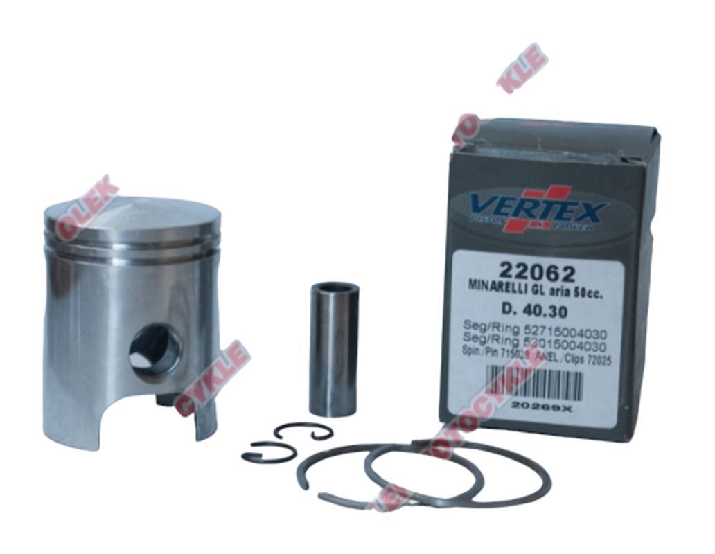Piston Minarelli 50 DL3 air-cooled 40.30 mm (nominal)