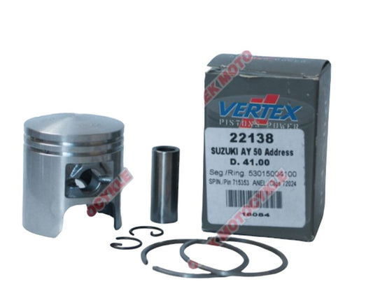 Piston Suzuki Morini/Derbi scooters 50 ccm 42.50 mm +1.50 mm pin 10 mm