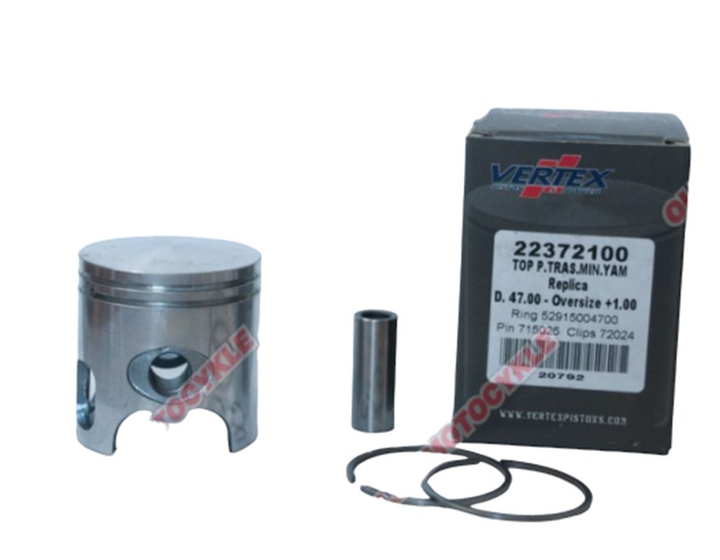 Piston Top Performances Minarelli 48.00 mm +2.00 mm pin 10 mm