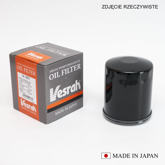 Oil filter HF170B Harley-Davidson (black) (Made in Japan)