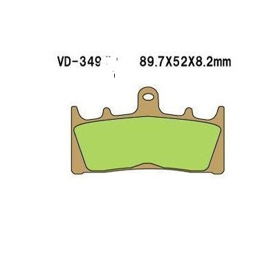 Brake pads KH188 (Made in Japan)