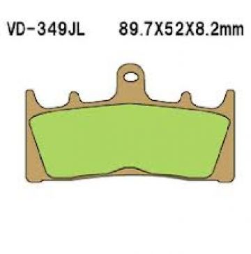 Brake pads KH188 sintered metal (gold) (Made in Japan)