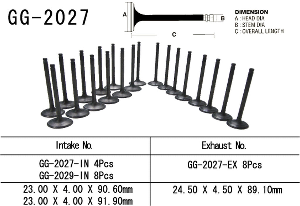 Intake valve Yamaha R1 98-99 (OEM: 4XV-12111-00) (1 pc) (Made in Japan)