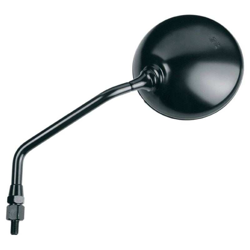 Mirror left 10 mm thread, right side, black Aprilia Scarabeo 125–500 1998–2015 (E368I)