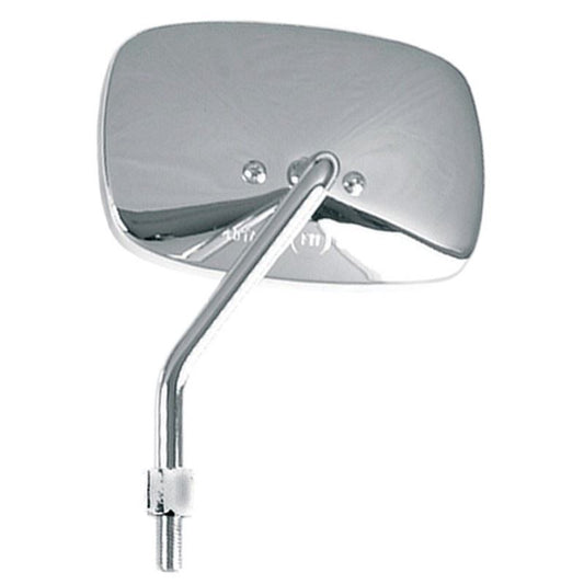 Mirror left 10 mm thread, right side, chrome Aprilia Habana/Mojito 50/125/150 1999–2010 (E689I)
