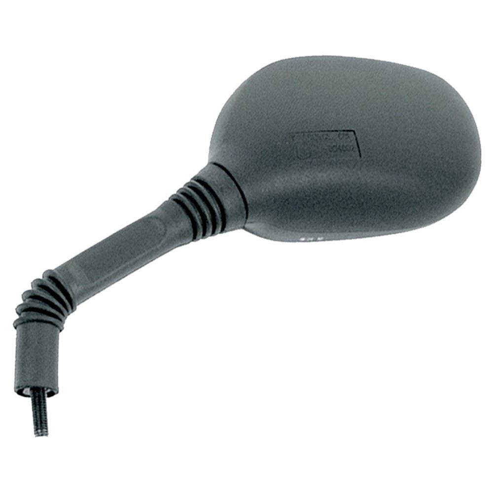 Mirror left 8 mm thread, right side, black Kymco Cobra/Filly/Super 9/Top Boy/Vitality/Yup 50/100 1997–2010 (E455I)