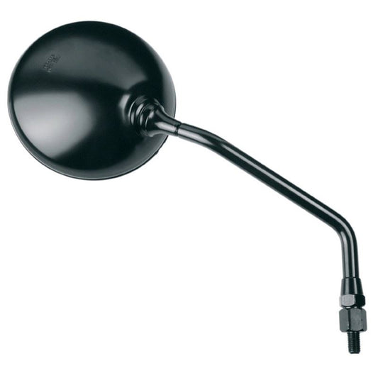 Mirror right 10 mm thread, left/right side, black Aprilia Scarabeo 125–500 1998–2015 (E368D)