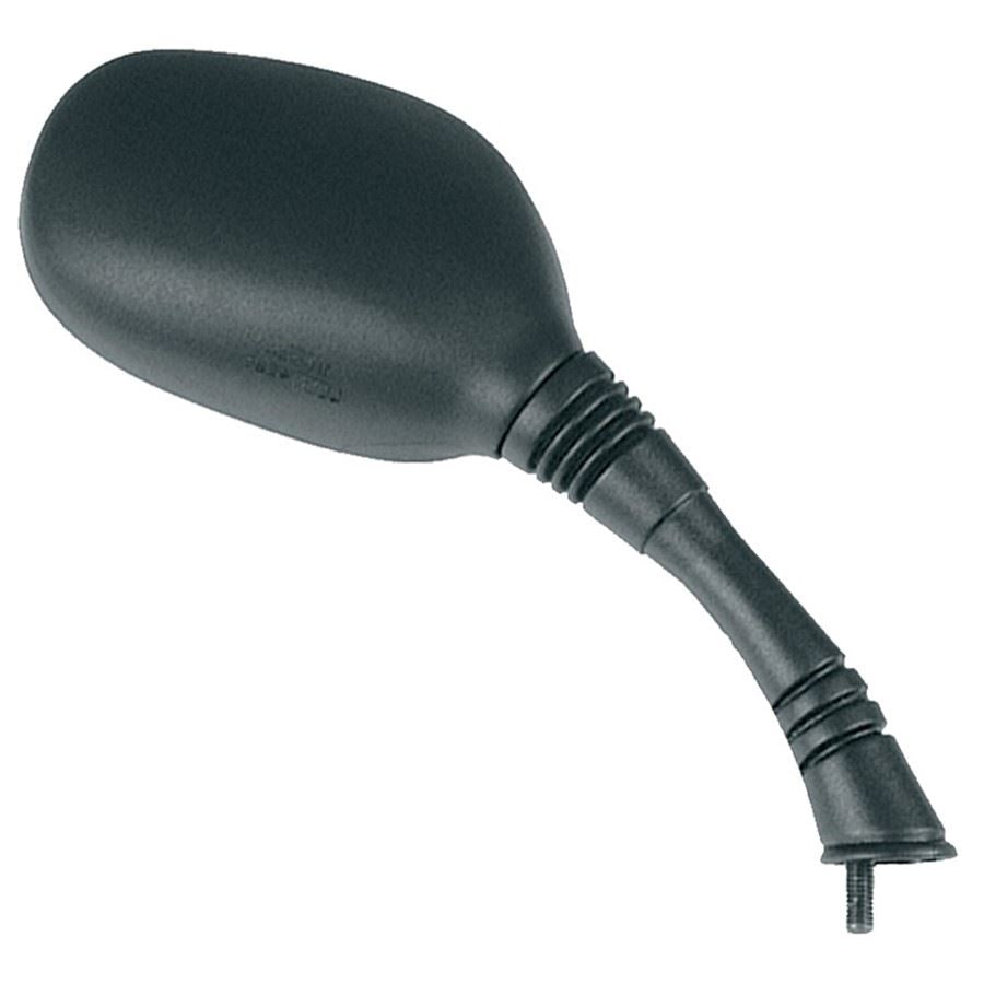 Mirror right 8 mm left‑thread, black Honda NES/SH, Peugeot SV 125/150/250 2000–2011 (EH667D)