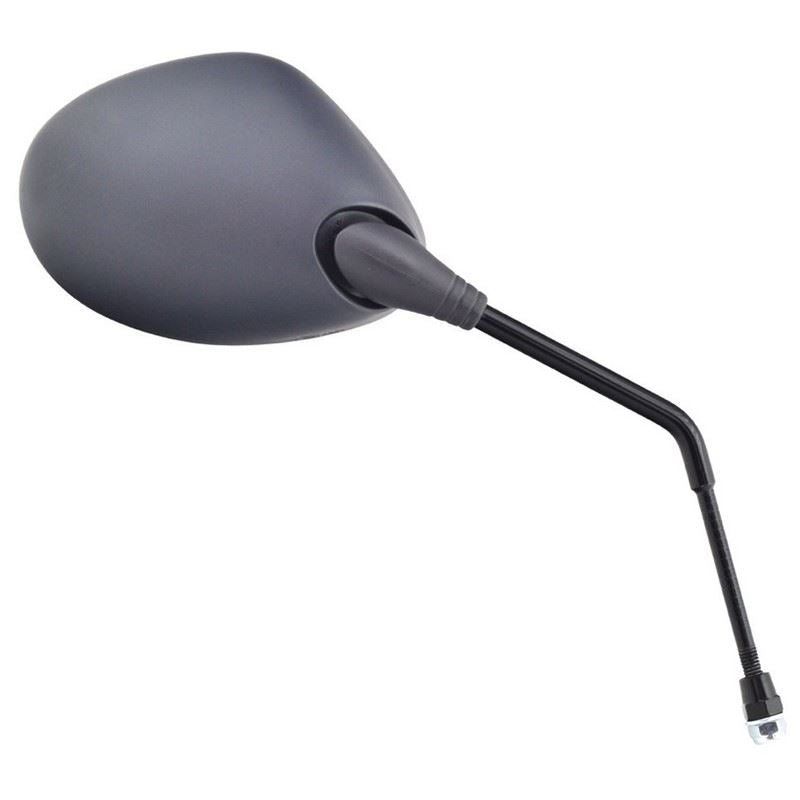 Mirror right 8 mm thread, right side, black Peugeot Looxor/Vivacity 50/100/125 2000–2010 (E684D)