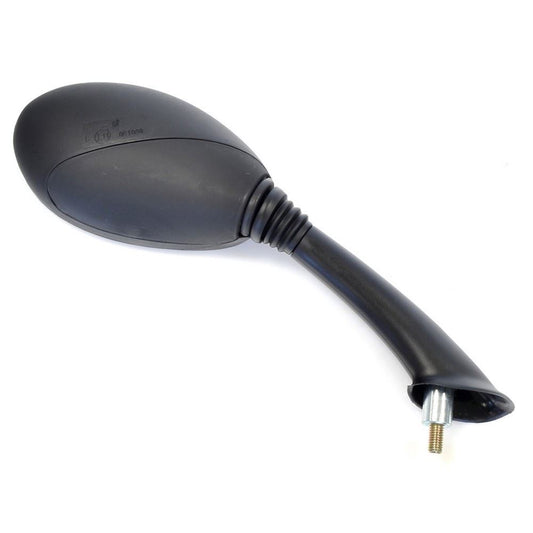 Mirror right 8 mm thread, right side, black Piaggio/Vespa ET2/ET4 50/125/150 1997–2009 (E491D)