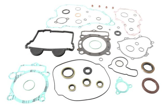 Gasket set KTM XC‑FW 350 2012–2016, XC‑FW 350 Six Days 2015–2016 (with engine oil seals), Husqvarna FE 350 2014–2016, FE 350 S 2015–2016