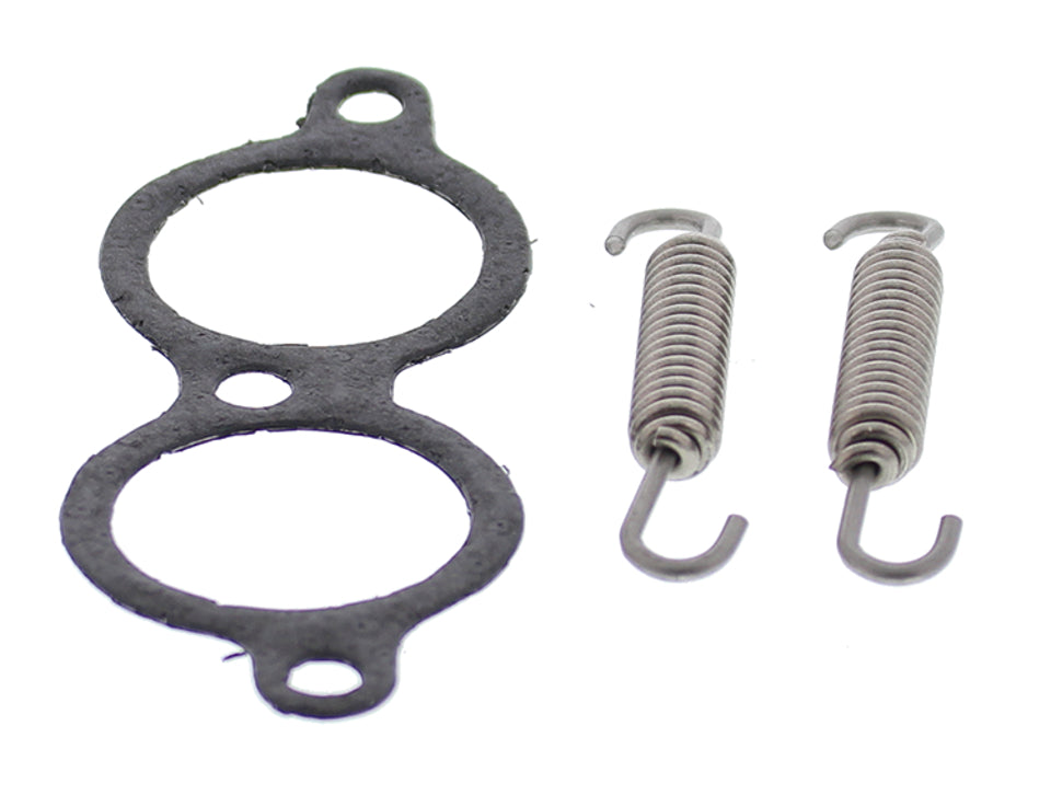 Exhaust mount springs set KTM EXC 520/525 2000–2007, SX‑F 450/520/525 2000–2007 (with seals), EXC‑F 400 2000–2002, EXC‑F 450 2003–2007