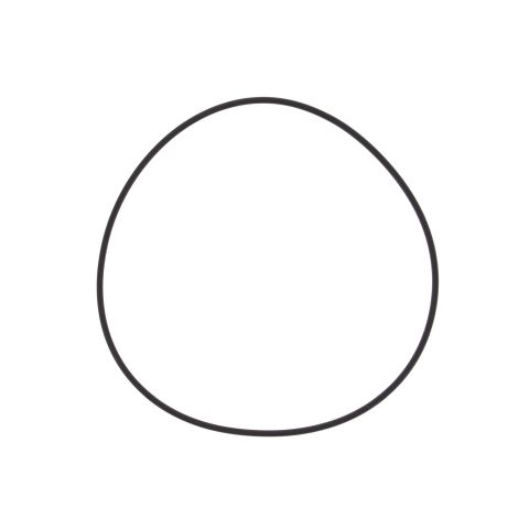 Alternator cover gasket Honda XR 185, 200 1979–2002, XL 200, 185, 125 1974–1984, TLR 200 Reflex 1986–1987, TL 125 1973–1976, SL 125 1971–1973, ATC 200 1981–1986, ATC 185 1980–1983